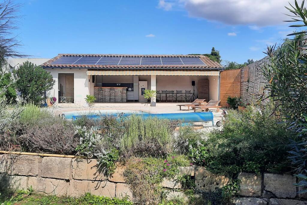 Villa L'Estel En Campagne Avec Piscine Privee Proche Arles Et Avignon Tarascon Exterior photo